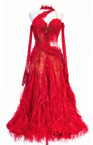 Ballroom Dress L’émotion Rouge