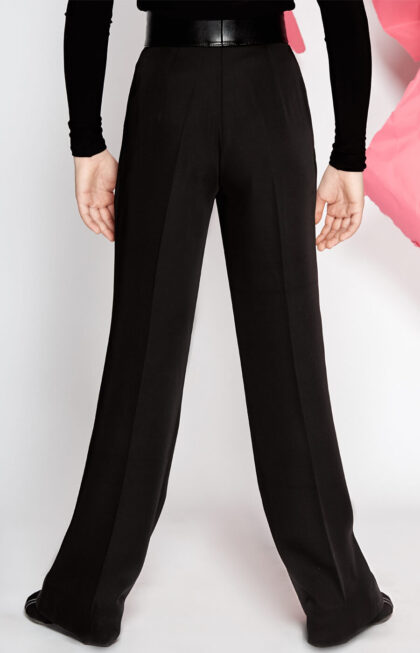 Juvenile latin trouser with leather waistband and pockets_4