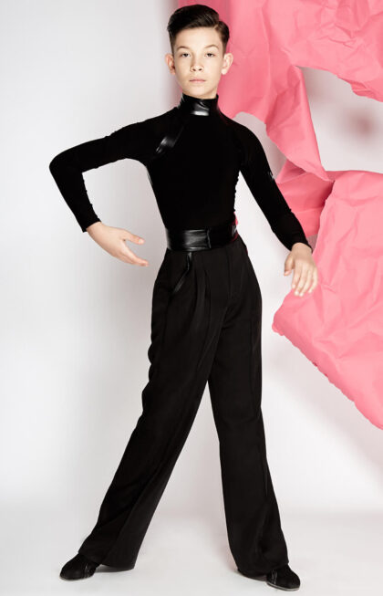 Antonio_ junior latin leather crepe shirt4