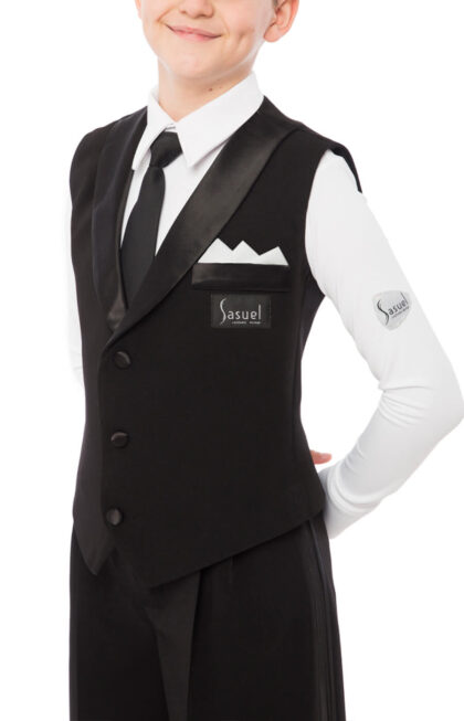 Boys ballroom short waistcoat1_close