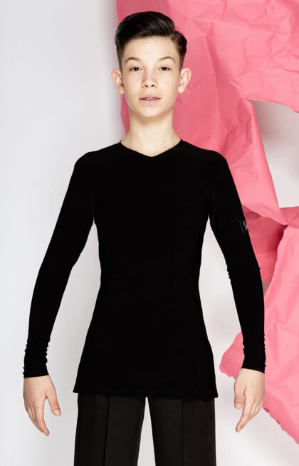 Boys practice V neck shirt1