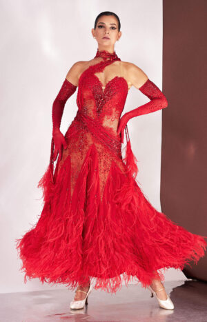 Ballroom Dress L’émotion Rouge