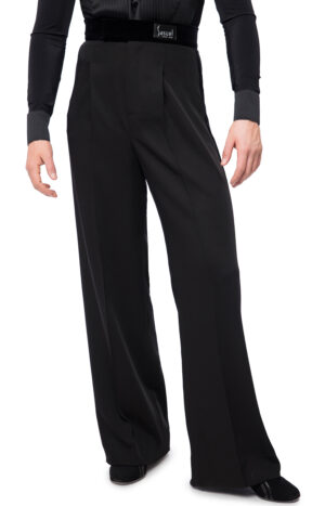 Men’s Latin Trousers with Velvet Binding
