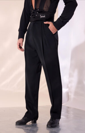 Men’s Latin Trousers with Velvet Corset