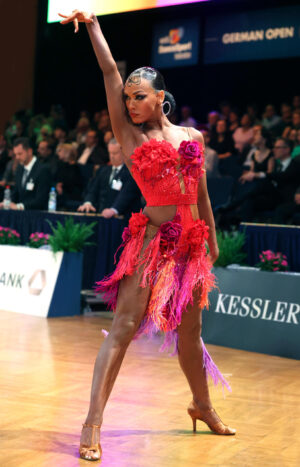 Latin Dress Carmen Bloom