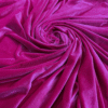 Hot Pink Stretch Velvet