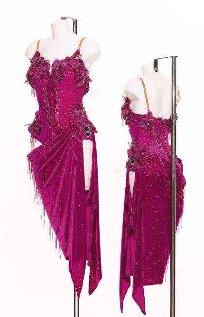 FuchsiaOrchid_Latin_Dress_5