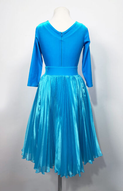 Juvenile-dress_turquoisepleats3
