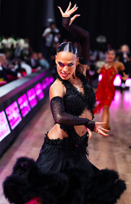 Latindress_MidnightMarabou_2