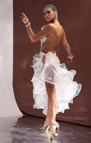Latin Dress Pearly Siren