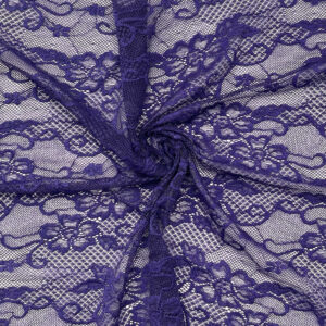 Purple Stretch Lace