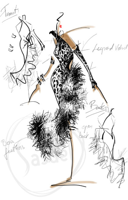 Snowleopard_Sketch