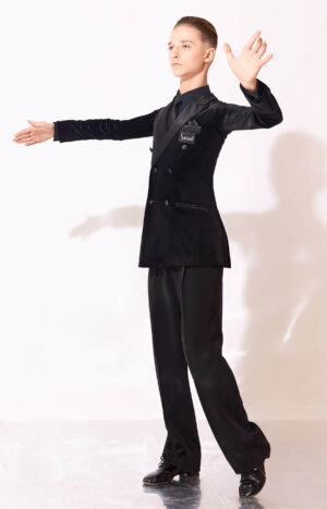 Junior Ballroom Velvet Blazer
