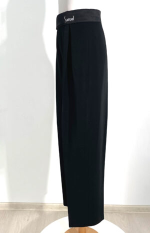 Junior trousers w.satin waistband