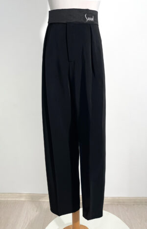 Junior trousers w.satin waistband