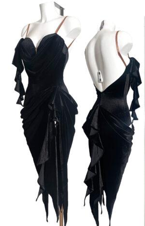 Latin dress Velvet Simplicity