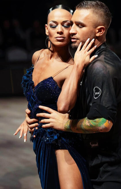 NavyOrchid_LatinDress