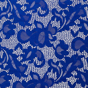 Royal Blue Stretch Lace