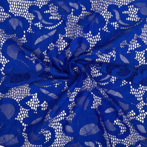 Royal Blue Stretch Lace