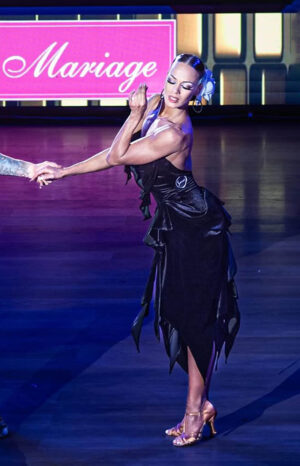 Latin dress Velvet Simplicity