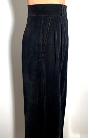 Velvet latin trousers_Sponsored