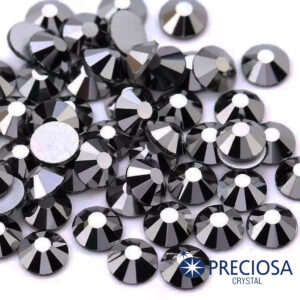 Preciosa Jet Hematite Rhinestone
