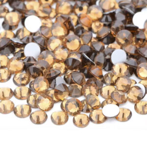 High Quality Light Topaz Rhinestone
