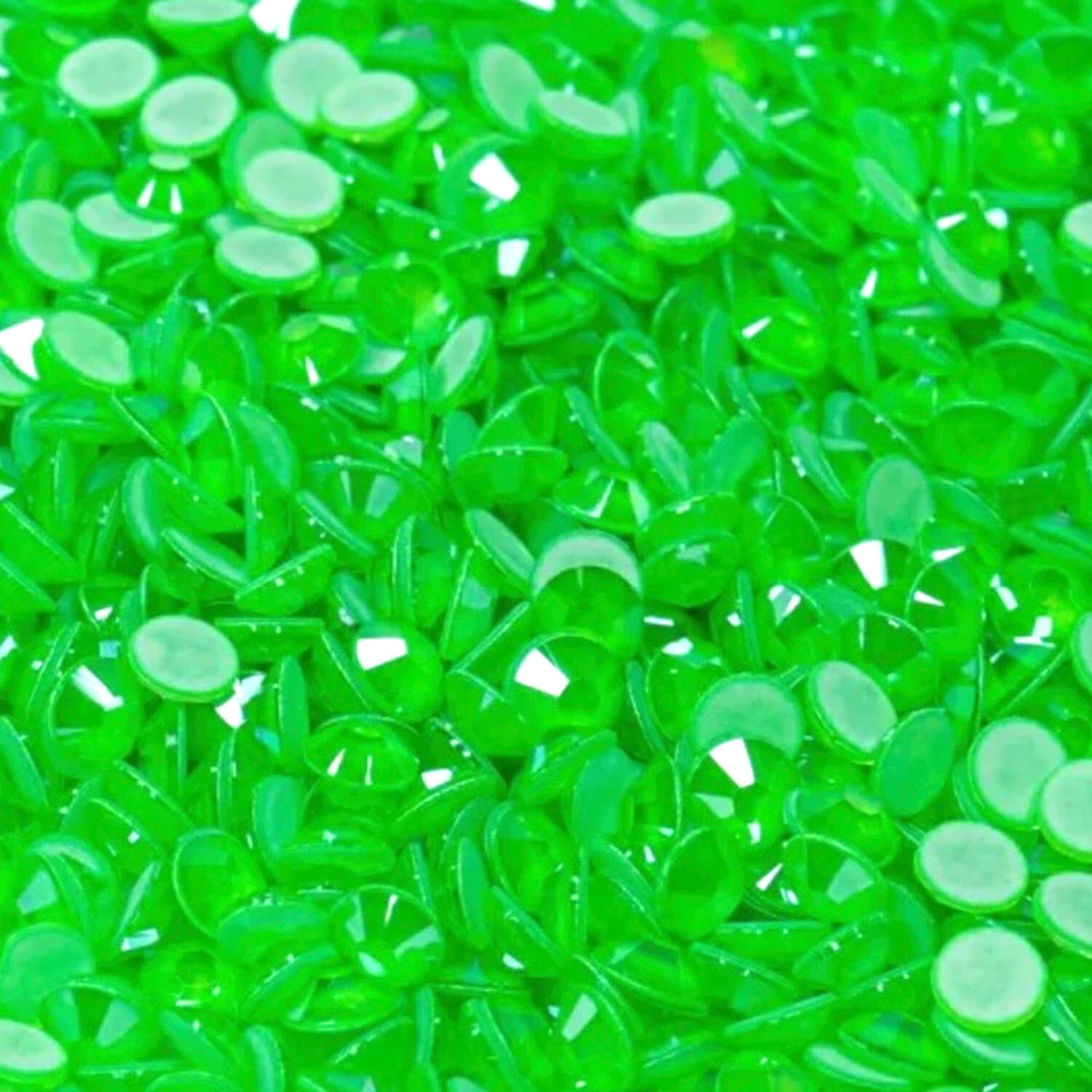 High Quality Peridot Lacquer Rhinestone
