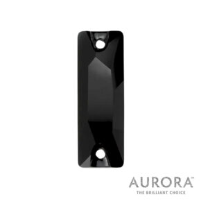 Aurora Jet Baguette Sew-On