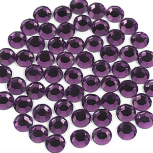 High Quality Amethyst Rhinestone