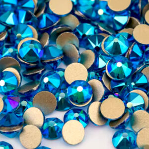 High Quality Capri Blue AB Rhinestone