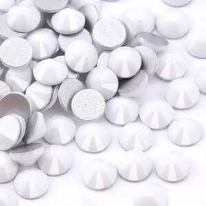 High Quality Chalk White Rhinestone