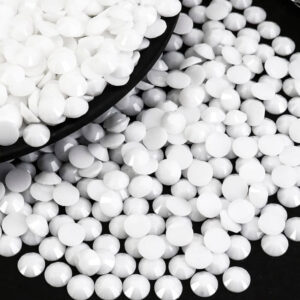 High Quality Chalk White Rhinestone