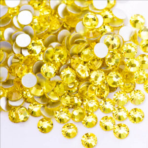 High Quality Citrine Rhinestone