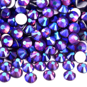 High Quality Dark Amethyst AB Rhinestone