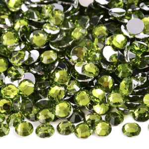 High Quality Olive Rhinestone