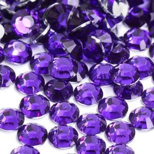 High Quality Purple Rain Rhinestone