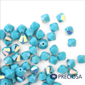 Preciosa Aquamarine Opal Beads - 4 mm (pack of approx. 100 pcs.) (Copy)