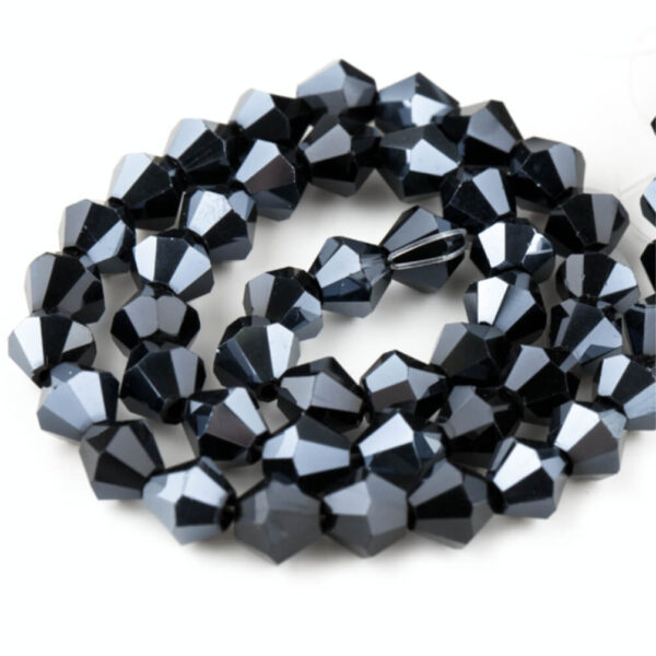 Glass_Beads_Jet_Hematite_Bicone