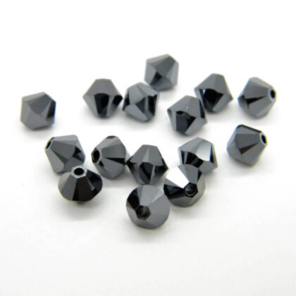 Glass_Beads_Jet_Hematite_Bicone_2