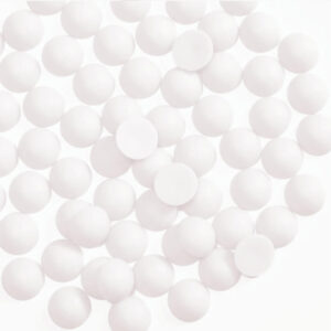 Pack of Matte White Half Pearls