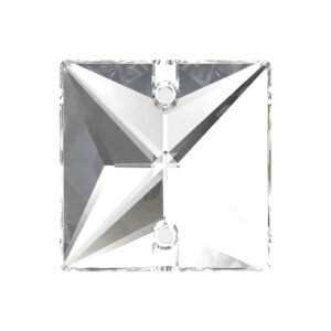Clear Square Sew-On