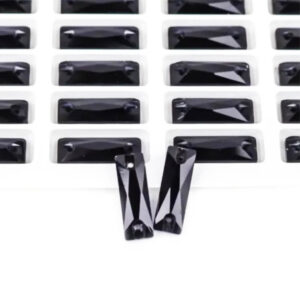 Pack of Jet Baguette Sew-On (5 pcs.)