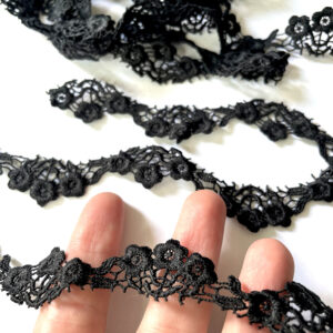 One piece of 1.9m Small Flower Lace Trim