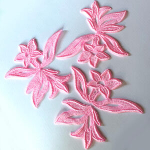 Guipure lace Georgina (pieces) Sugar Pink