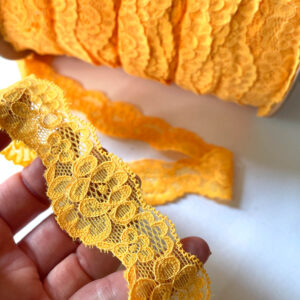 Stretch Lace Trim Mango