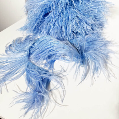Ostritch Feather fringe_Bluebell1