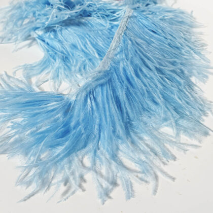 Ostritch Feather fringe_Iceblue1